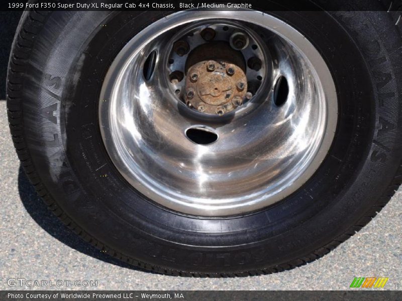 Black / Medium Graphite 1999 Ford F350 Super Duty XL Regular Cab 4x4 Chassis