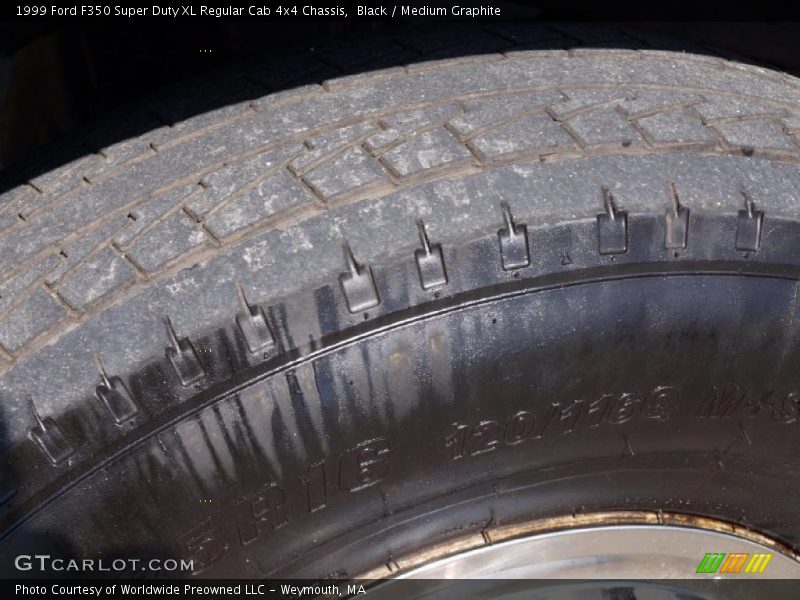 Black / Medium Graphite 1999 Ford F350 Super Duty XL Regular Cab 4x4 Chassis