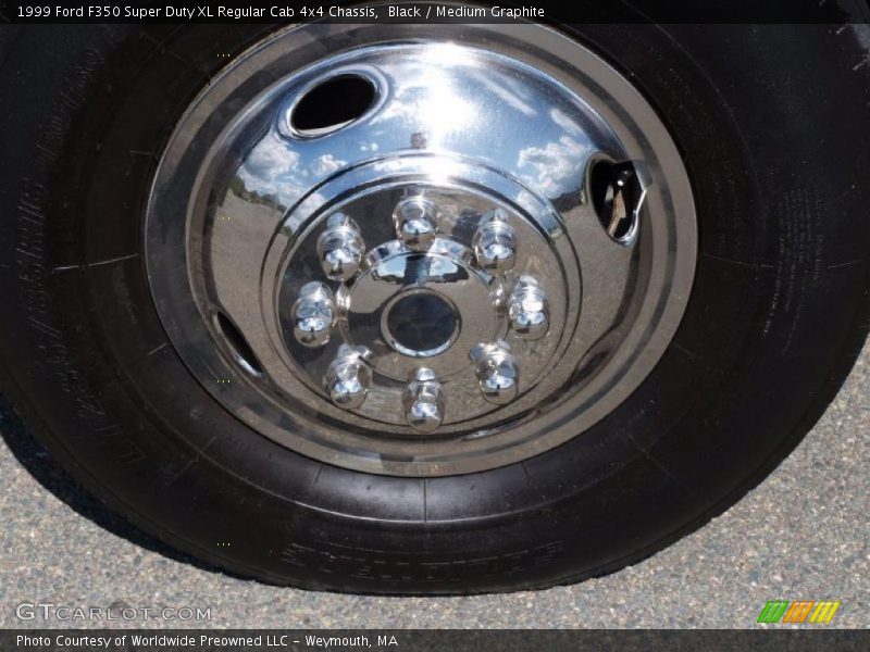 Black / Medium Graphite 1999 Ford F350 Super Duty XL Regular Cab 4x4 Chassis