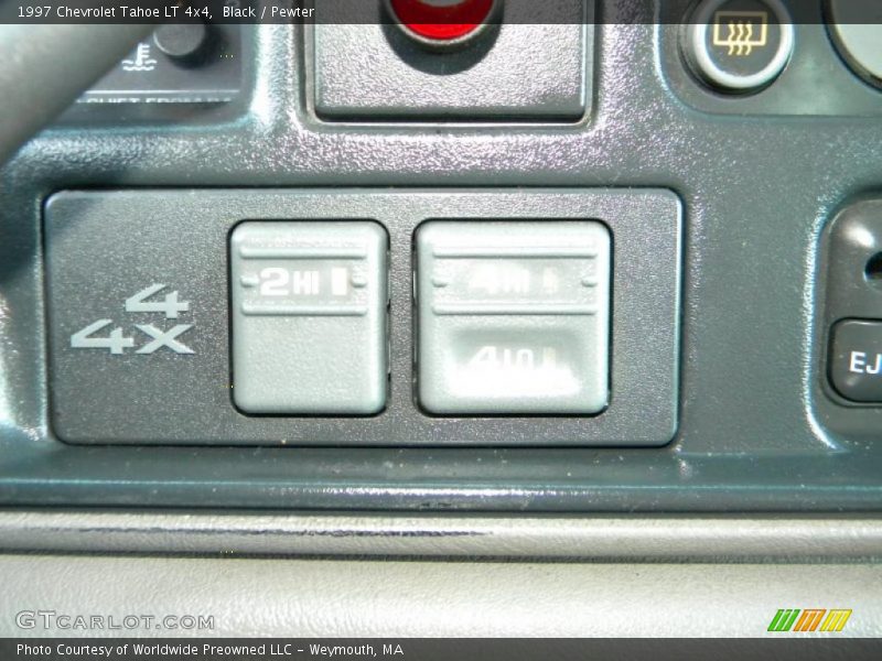 Controls of 1997 Tahoe LT 4x4