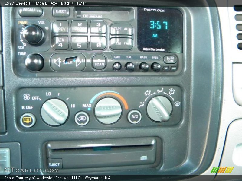 Controls of 1997 Tahoe LT 4x4