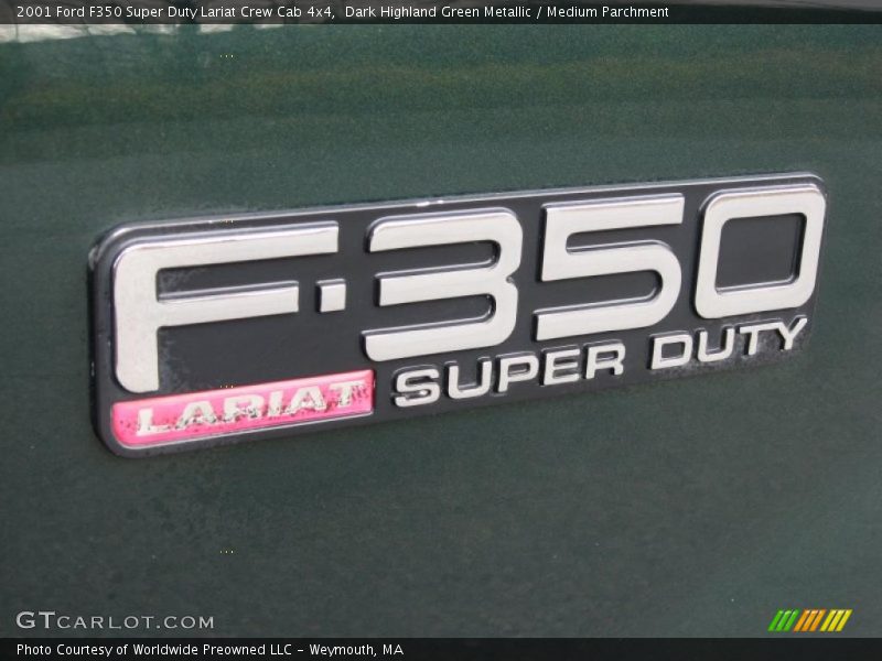 2001 F350 Super Duty Lariat Crew Cab 4x4 Logo