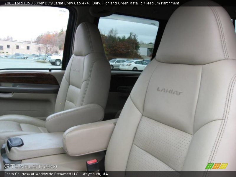 2001 F350 Super Duty Lariat Crew Cab 4x4 Medium Parchment Interior