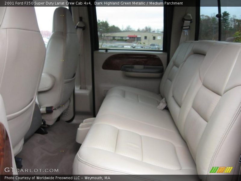  2001 F350 Super Duty Lariat Crew Cab 4x4 Medium Parchment Interior