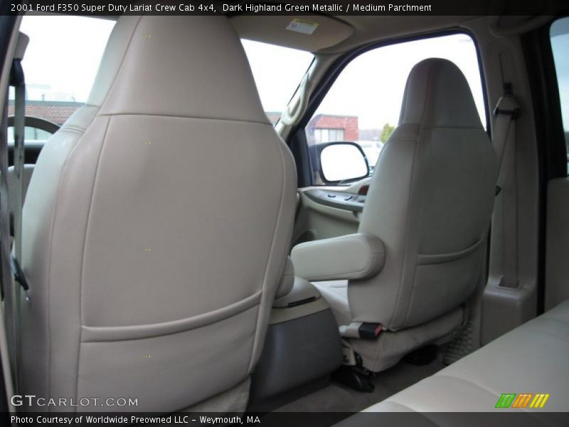  2001 F350 Super Duty Lariat Crew Cab 4x4 Medium Parchment Interior
