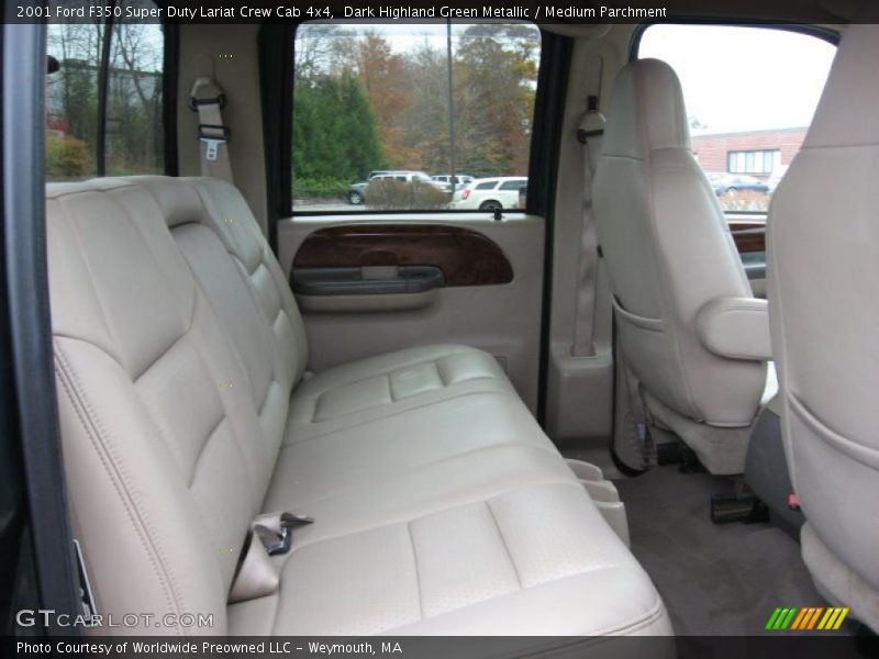  2001 F350 Super Duty Lariat Crew Cab 4x4 Medium Parchment Interior