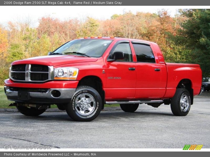  2006 Ram 2500 SLT Mega Cab 4x4 Flame Red