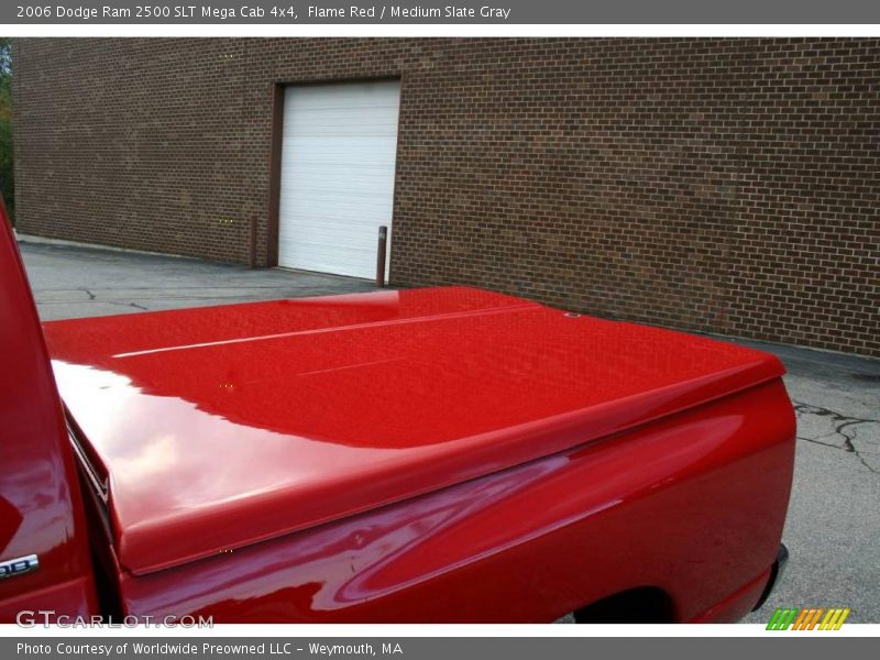 Flame Red / Medium Slate Gray 2006 Dodge Ram 2500 SLT Mega Cab 4x4