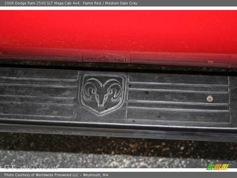 Flame Red / Medium Slate Gray 2006 Dodge Ram 2500 SLT Mega Cab 4x4