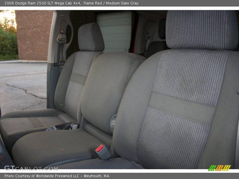 Flame Red / Medium Slate Gray 2006 Dodge Ram 2500 SLT Mega Cab 4x4