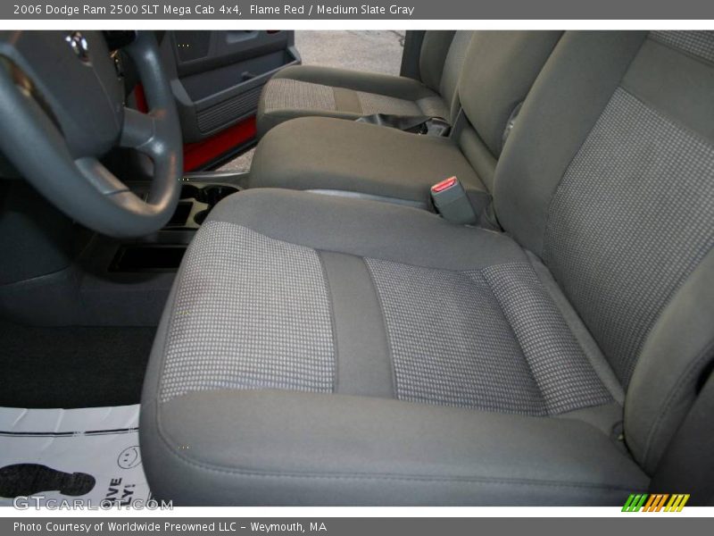 Flame Red / Medium Slate Gray 2006 Dodge Ram 2500 SLT Mega Cab 4x4