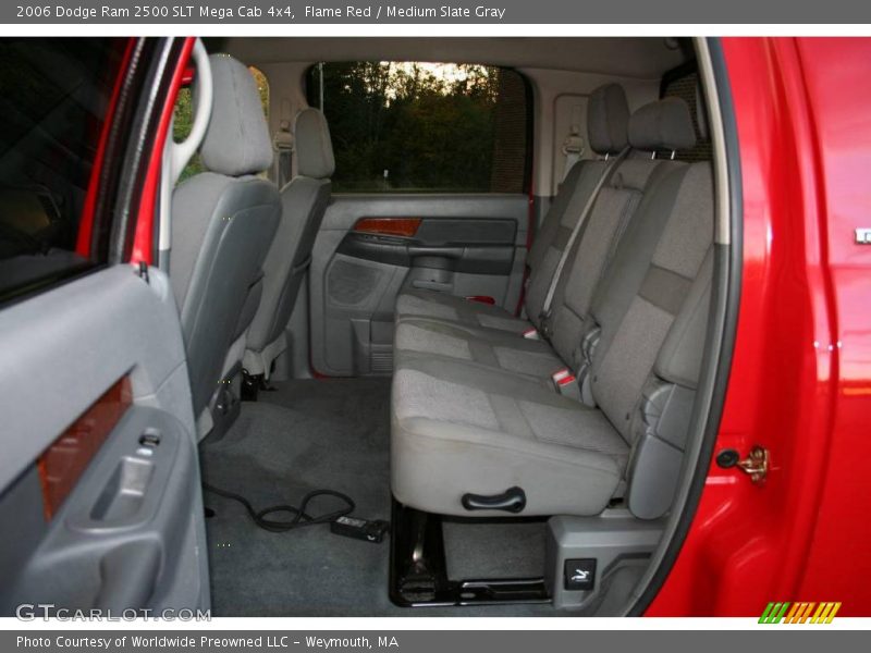 Flame Red / Medium Slate Gray 2006 Dodge Ram 2500 SLT Mega Cab 4x4