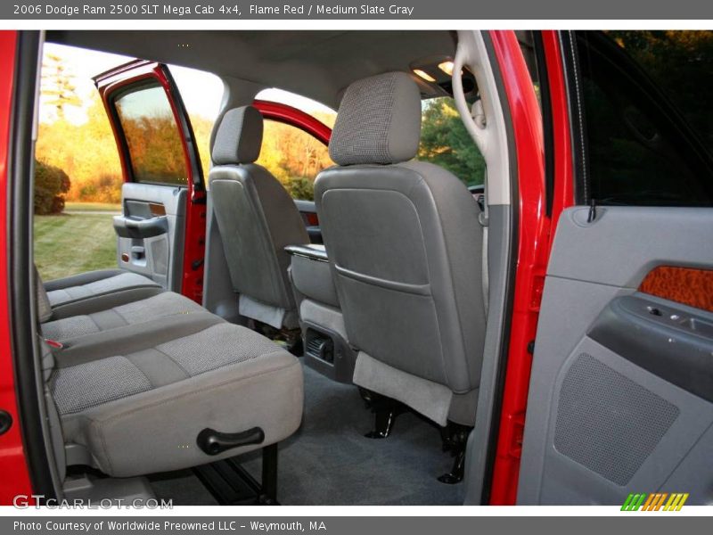 Flame Red / Medium Slate Gray 2006 Dodge Ram 2500 SLT Mega Cab 4x4