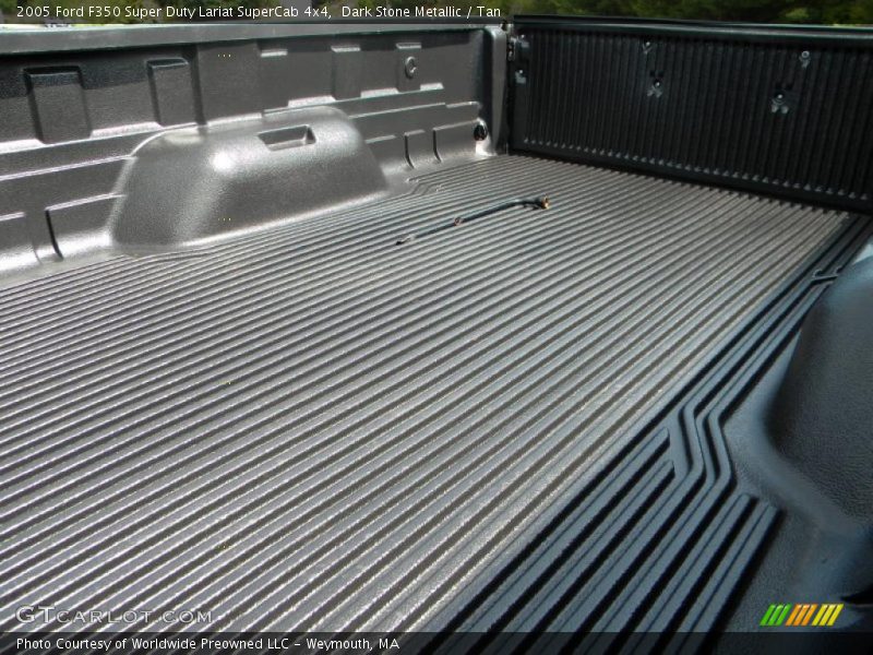 Dark Stone Metallic / Tan 2005 Ford F350 Super Duty Lariat SuperCab 4x4