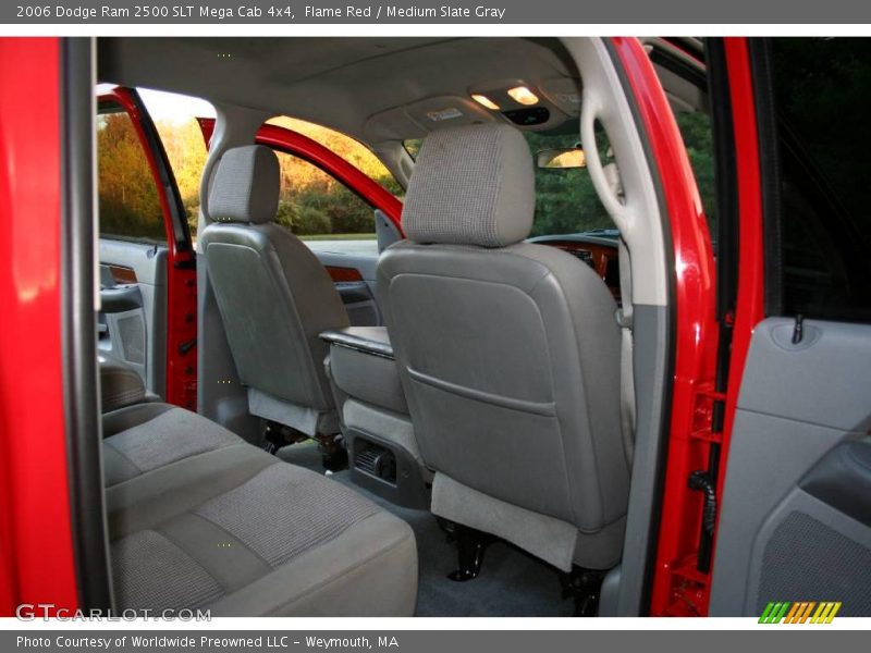 Flame Red / Medium Slate Gray 2006 Dodge Ram 2500 SLT Mega Cab 4x4