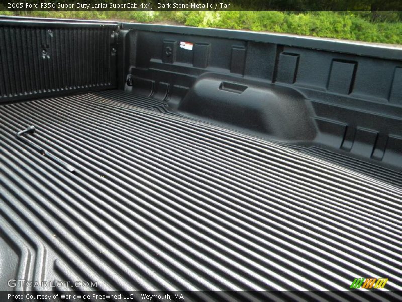 Dark Stone Metallic / Tan 2005 Ford F350 Super Duty Lariat SuperCab 4x4