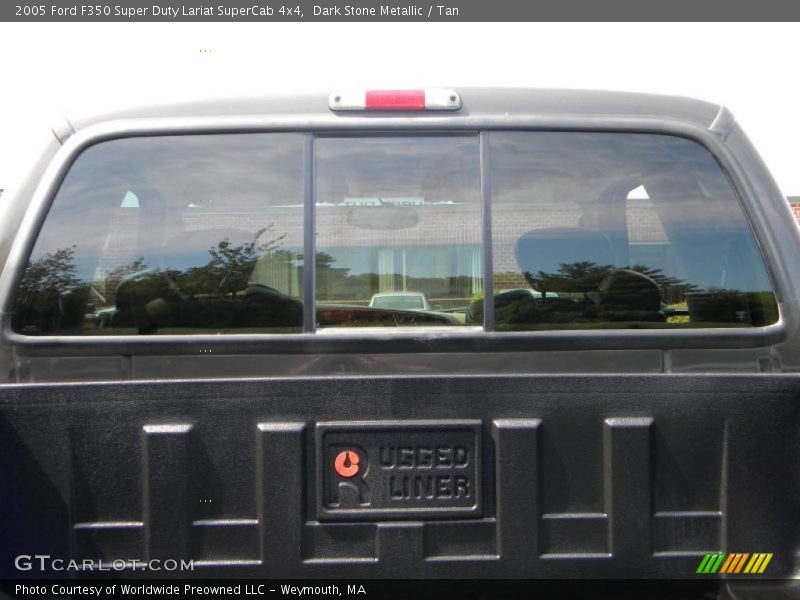 Dark Stone Metallic / Tan 2005 Ford F350 Super Duty Lariat SuperCab 4x4