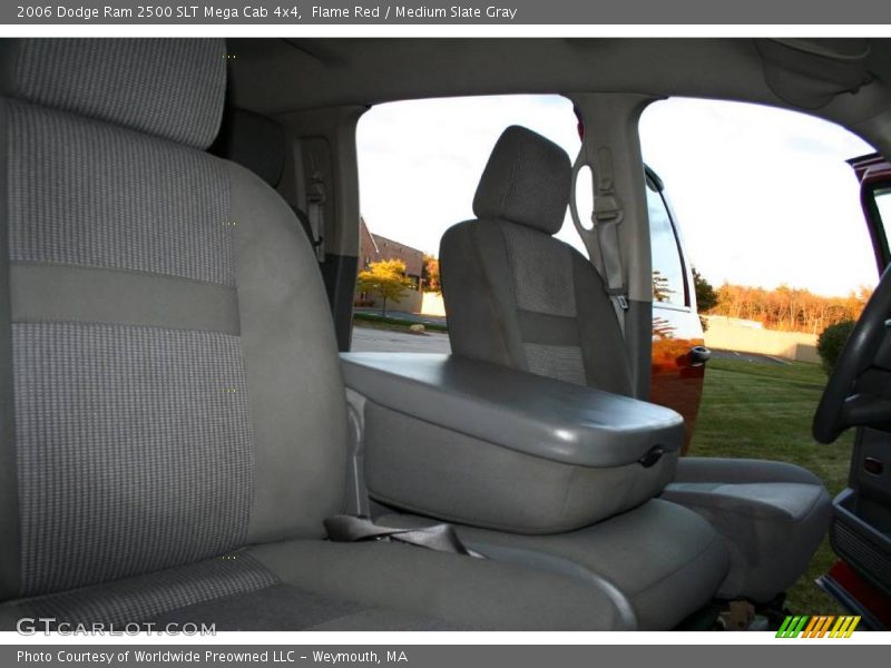 Flame Red / Medium Slate Gray 2006 Dodge Ram 2500 SLT Mega Cab 4x4