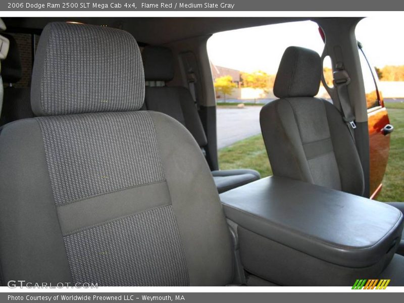 Flame Red / Medium Slate Gray 2006 Dodge Ram 2500 SLT Mega Cab 4x4