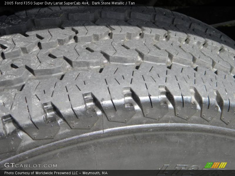 Dark Stone Metallic / Tan 2005 Ford F350 Super Duty Lariat SuperCab 4x4