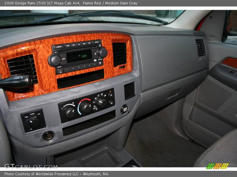 Flame Red / Medium Slate Gray 2006 Dodge Ram 2500 SLT Mega Cab 4x4