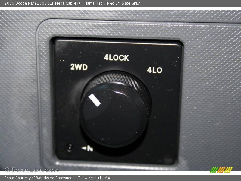 Flame Red / Medium Slate Gray 2006 Dodge Ram 2500 SLT Mega Cab 4x4