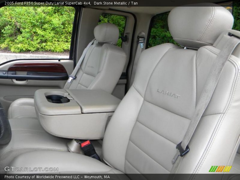  2005 F350 Super Duty Lariat SuperCab 4x4 Tan Interior