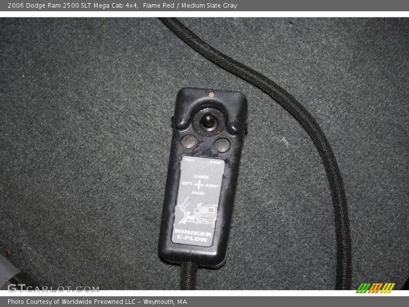 Flame Red / Medium Slate Gray 2006 Dodge Ram 2500 SLT Mega Cab 4x4