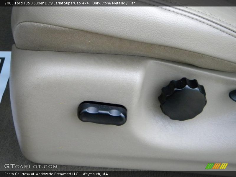 Dark Stone Metallic / Tan 2005 Ford F350 Super Duty Lariat SuperCab 4x4