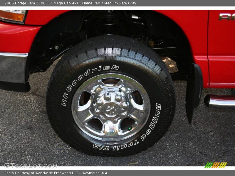 Flame Red / Medium Slate Gray 2006 Dodge Ram 2500 SLT Mega Cab 4x4