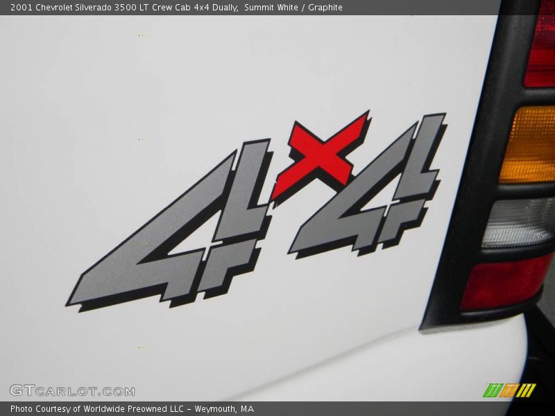  2001 Silverado 3500 LT Crew Cab 4x4 Dually Logo