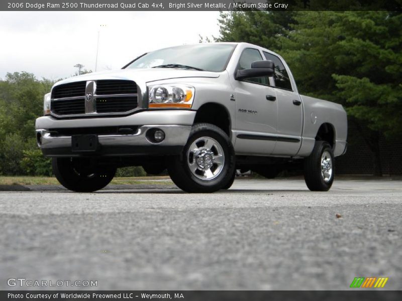  2006 Ram 2500 Thunderroad Quad Cab 4x4 Bright Silver Metallic