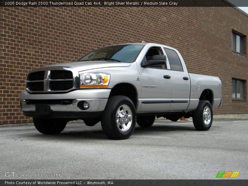 Bright Silver Metallic / Medium Slate Gray 2006 Dodge Ram 2500 Thunderroad Quad Cab 4x4