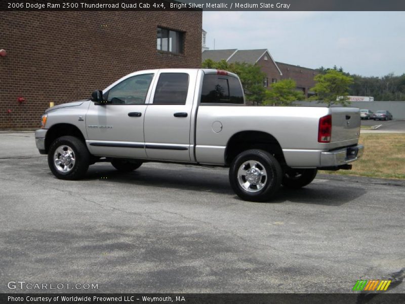 Bright Silver Metallic / Medium Slate Gray 2006 Dodge Ram 2500 Thunderroad Quad Cab 4x4