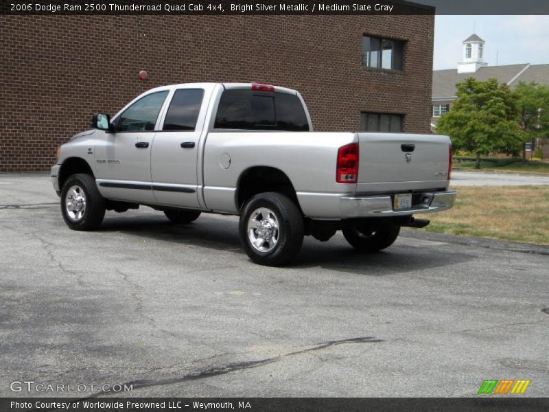 Bright Silver Metallic / Medium Slate Gray 2006 Dodge Ram 2500 Thunderroad Quad Cab 4x4