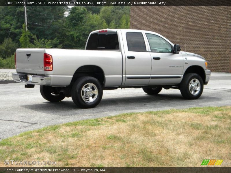 Bright Silver Metallic / Medium Slate Gray 2006 Dodge Ram 2500 Thunderroad Quad Cab 4x4