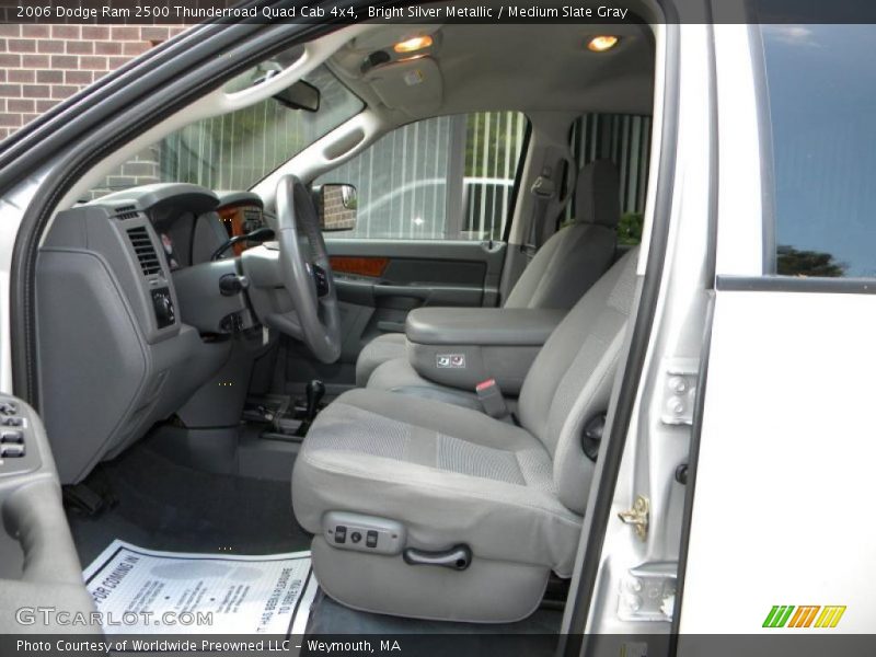  2006 Ram 2500 Thunderroad Quad Cab 4x4 Medium Slate Gray Interior