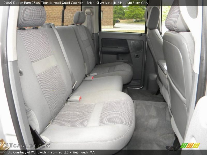 Bright Silver Metallic / Medium Slate Gray 2006 Dodge Ram 2500 Thunderroad Quad Cab 4x4