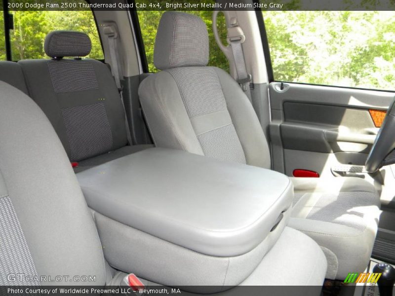 Bright Silver Metallic / Medium Slate Gray 2006 Dodge Ram 2500 Thunderroad Quad Cab 4x4