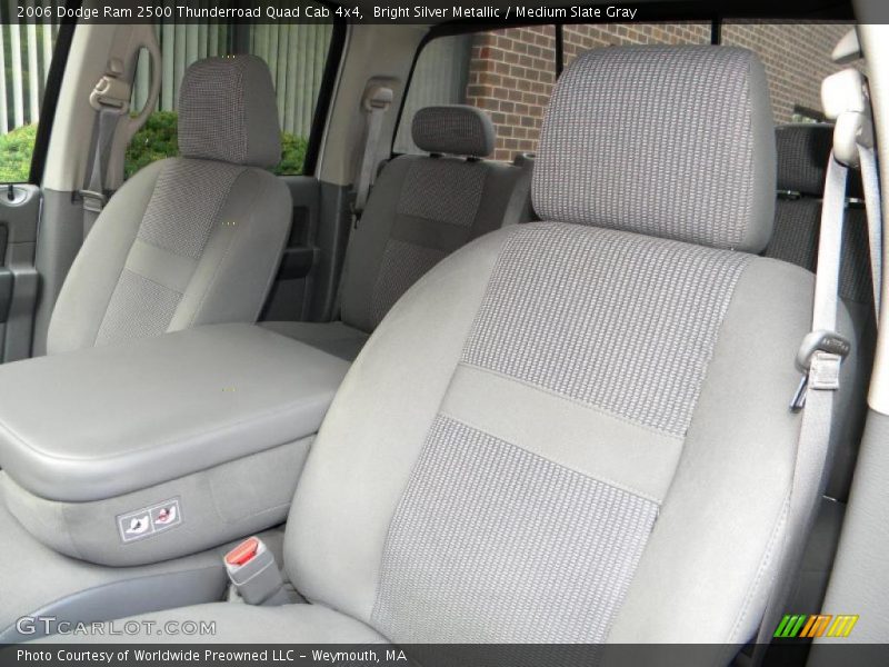Bright Silver Metallic / Medium Slate Gray 2006 Dodge Ram 2500 Thunderroad Quad Cab 4x4