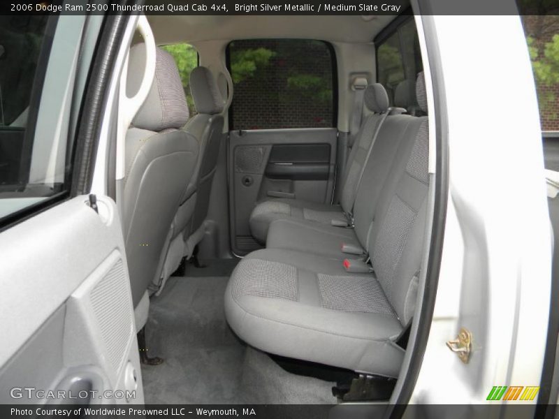  2006 Ram 2500 Thunderroad Quad Cab 4x4 Medium Slate Gray Interior