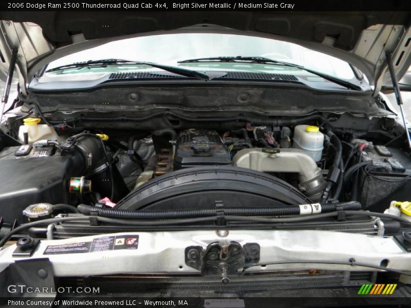  2006 Ram 2500 Thunderroad Quad Cab 4x4 Engine - 5.9 Liter OHV 24-Valve Cummins Turbo Diesel Inline 6 Cylinder