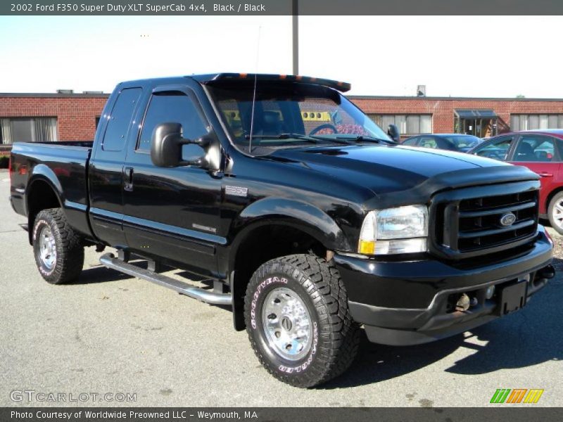  2002 F350 Super Duty XLT SuperCab 4x4 Black