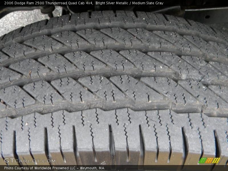 Bright Silver Metallic / Medium Slate Gray 2006 Dodge Ram 2500 Thunderroad Quad Cab 4x4