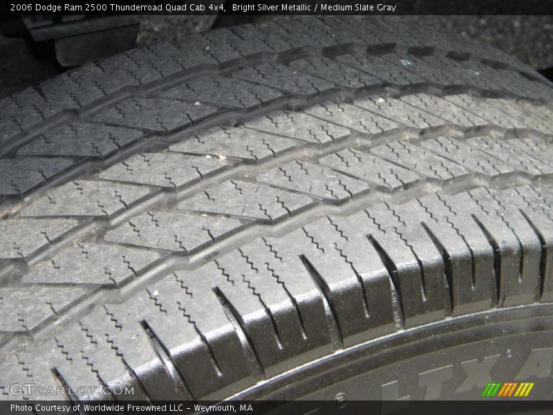 Bright Silver Metallic / Medium Slate Gray 2006 Dodge Ram 2500 Thunderroad Quad Cab 4x4