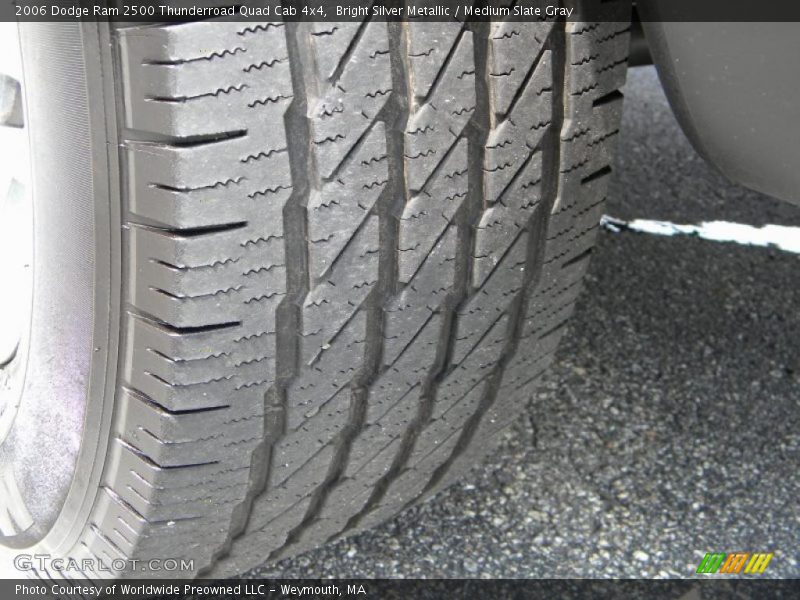 Bright Silver Metallic / Medium Slate Gray 2006 Dodge Ram 2500 Thunderroad Quad Cab 4x4
