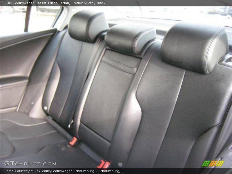 Reflex Silver / Black 2008 Volkswagen Passat Turbo Sedan