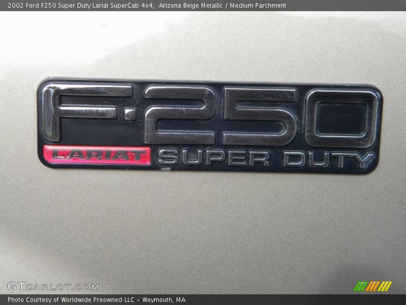  2002 F250 Super Duty Lariat SuperCab 4x4 Logo