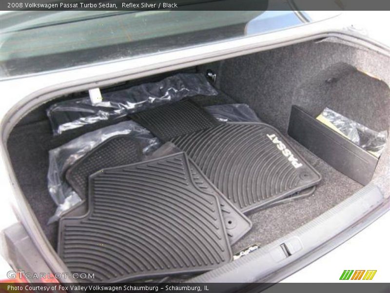 Reflex Silver / Black 2008 Volkswagen Passat Turbo Sedan