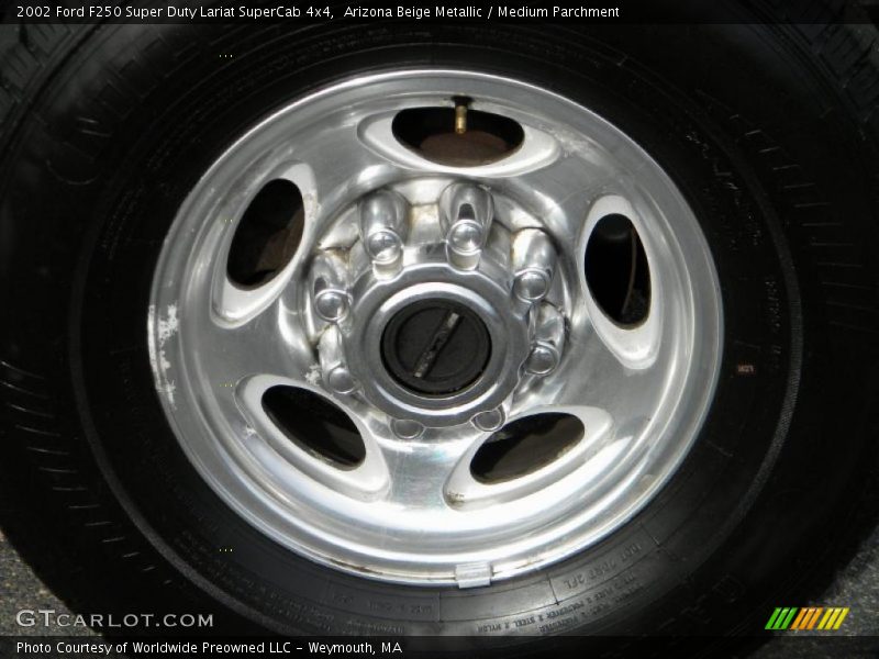  2002 F250 Super Duty Lariat SuperCab 4x4 Wheel